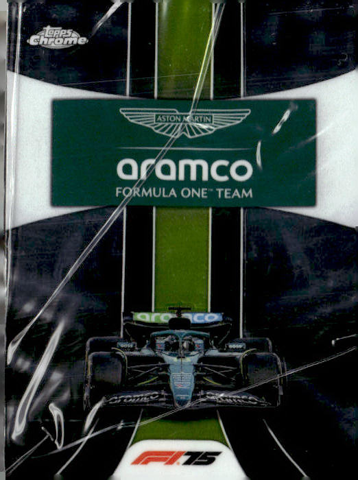 2025 Topps Chrome Formula 1 #178 Aston Martin Aramco Formula One LOGO