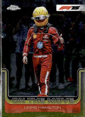 2025 Topps Chrome Formula 1 #191 Lewis Hamilton