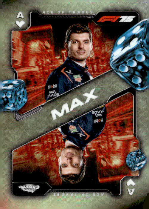 2025 Topps Chrome Formula 1 #SCA-3 Max Verstappen Ace of Trades