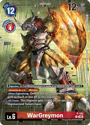WarGreymon (BT-21: Illustration Celebration Pack) [BT-21 - P-182 P]