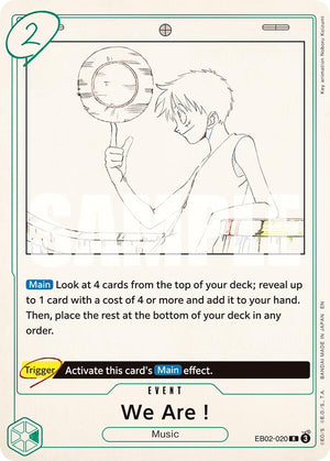 We Are! [EB02-020] Extra Booster: Anime 25th Collection