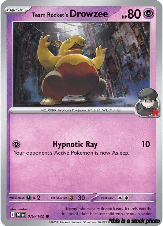 Team Rocket's Drowzee