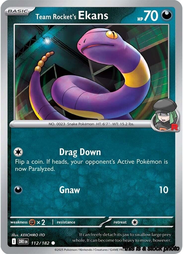Team Rocket's Ekans