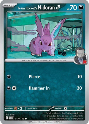 Team Rocket's Nidoran M [DRI - 117/182]
