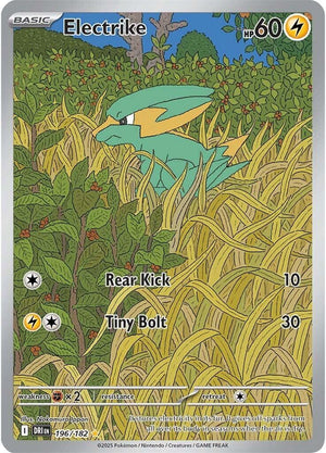 Illustration Rare Electrike - 196/182 [196/182 Near Mint ]