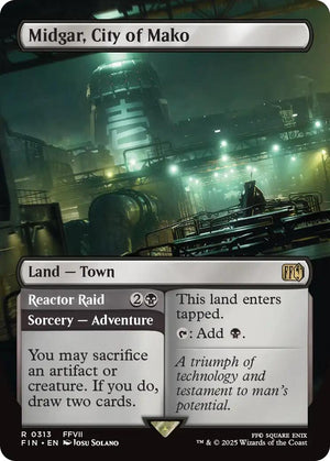 Midgar, City of Mako (Borderless) [FIN/313] 2025 Magic: The Gathering