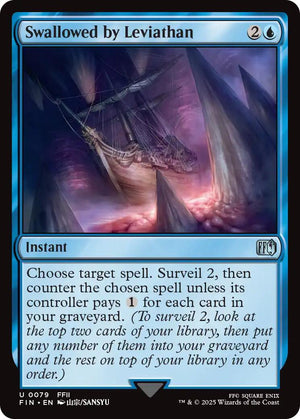 Swallowed by Leviathan [FIN/79] 2025 Magic: The Gathering