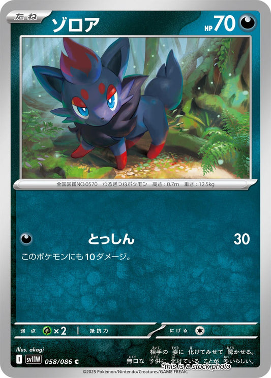 Zorua - 058/086