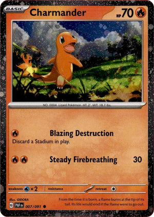 007/091 Charmander (Cosmos Holo) Common Holofoil