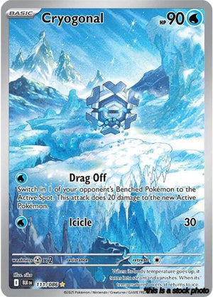 Holofoil Cryogonal - 111/086 [111/086 Near Mint ]