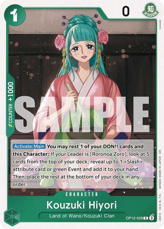 Kouzuki Hiyori [OP12-028] Legacy of the Master