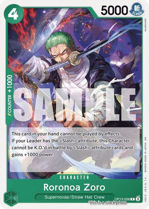 OP12-036 Roronoa Zoro (036) Common