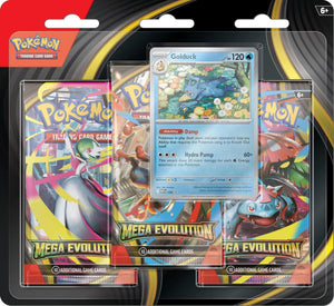 MEG 3 Mega Evolution 3 Pack Blister [Golduck]