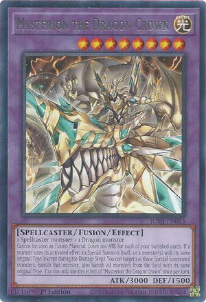 1st Edition Mysterion the Dragon Crown [JUSH-EN013 Near Mint] Rare