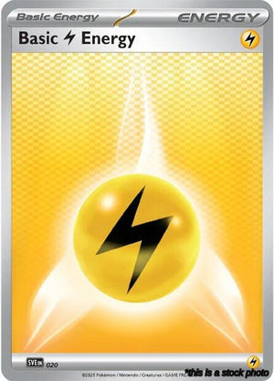 020 Basic Lightning Energy Common Reverse Holofoil