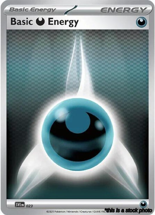 023 Basic Darkness Energy Common Reverse Holofoil