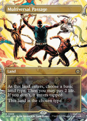 Multiversal Passage (Borderless) [SPM/206] 2025 Magic: The Gathering