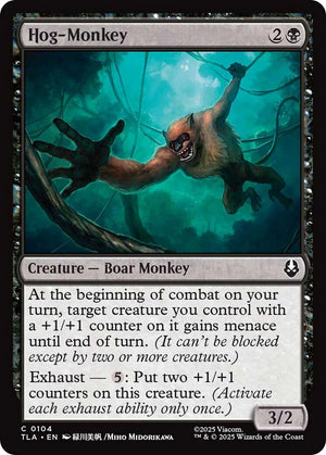 Hog-Monkey [TLA/104] 2025 Magic: The Gathering