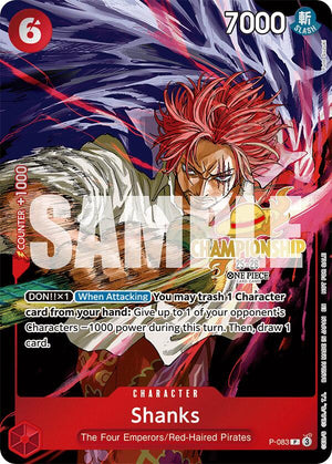 P-083 Shanks (CS 25-26 Event Pack) Promo