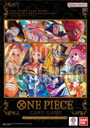 4 Premium Card Collection -Best Selection Vol. 4- One Piece Card Game One Piece Promotion Cards