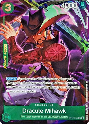 Dracule Mihawk (Illustration Box Vol.4) [ST12-003] One Piece Promotion Cards