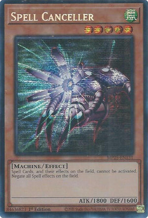 1st Edition Spell Canceller [MP25-EN131 Near Mint] Prismatic Secret Rare