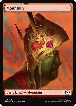 Mountain (0313) (Surge Foil) [TMT/313] 2026 Magic: The Gathering