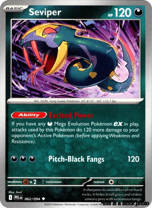 Uncommon Seviper [062/094 Lightly Played ]