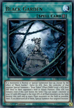 1st Edition Black Garden (Ultra Rare) [L5DD-ENA18 Near Mint] Ultra Rare