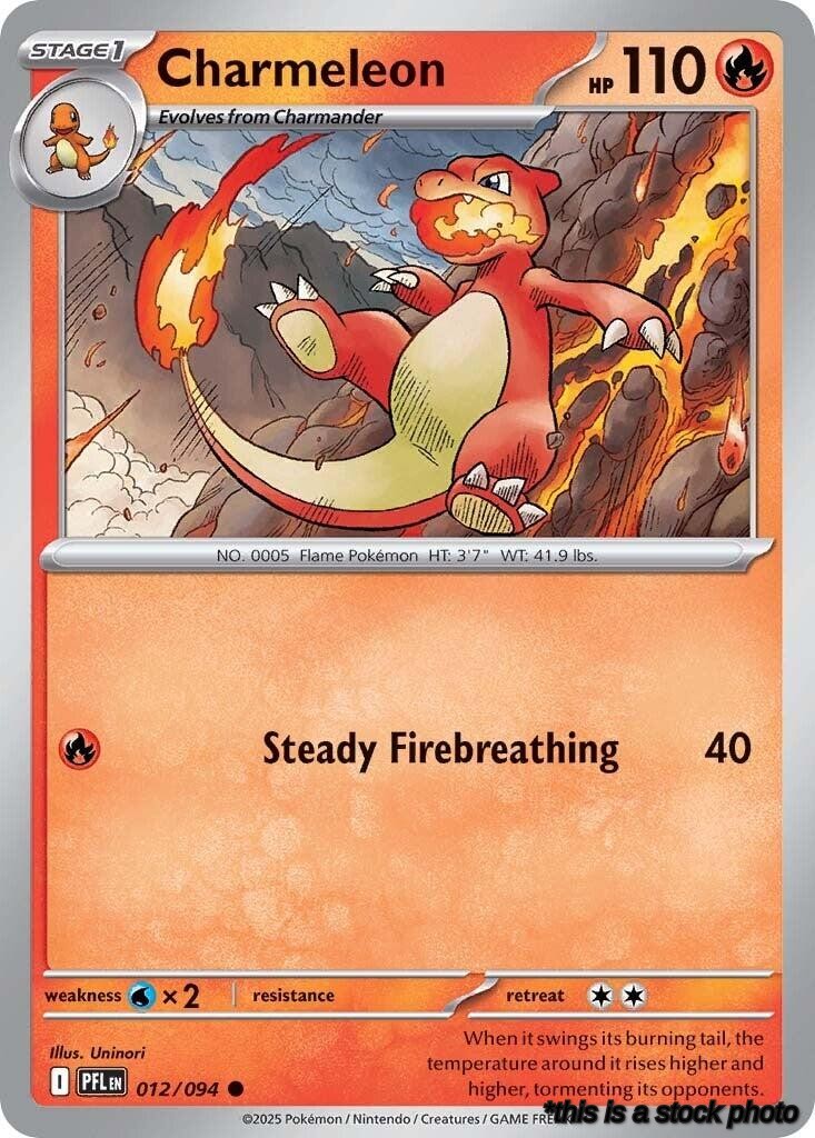 Common Charmeleon [012/094 Near Mint ]