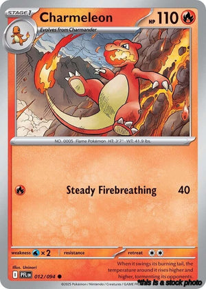 012/094 Charmeleon Common Normal