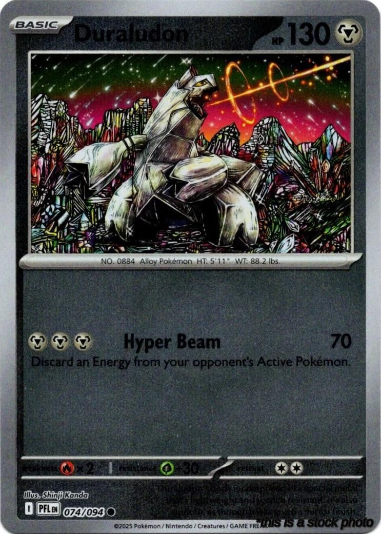 074/094 Duraludon Common Reverse Holofoil
