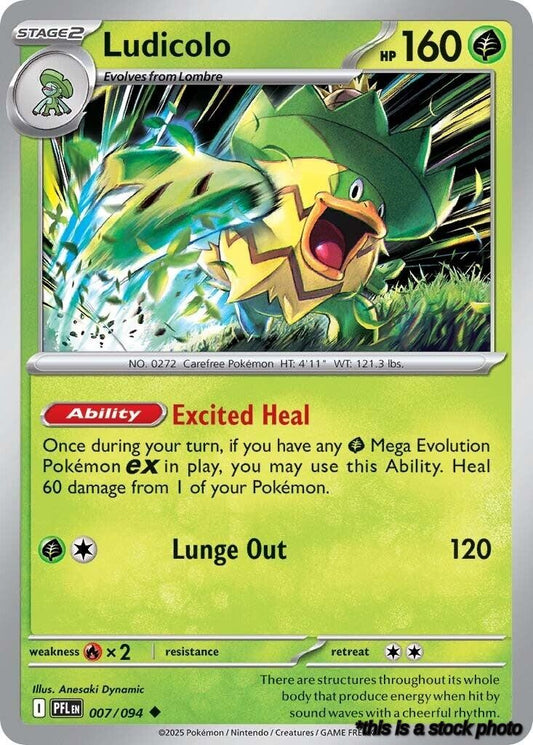 Normal Ludicolo - 007/094 [007/094 Near Mint ]