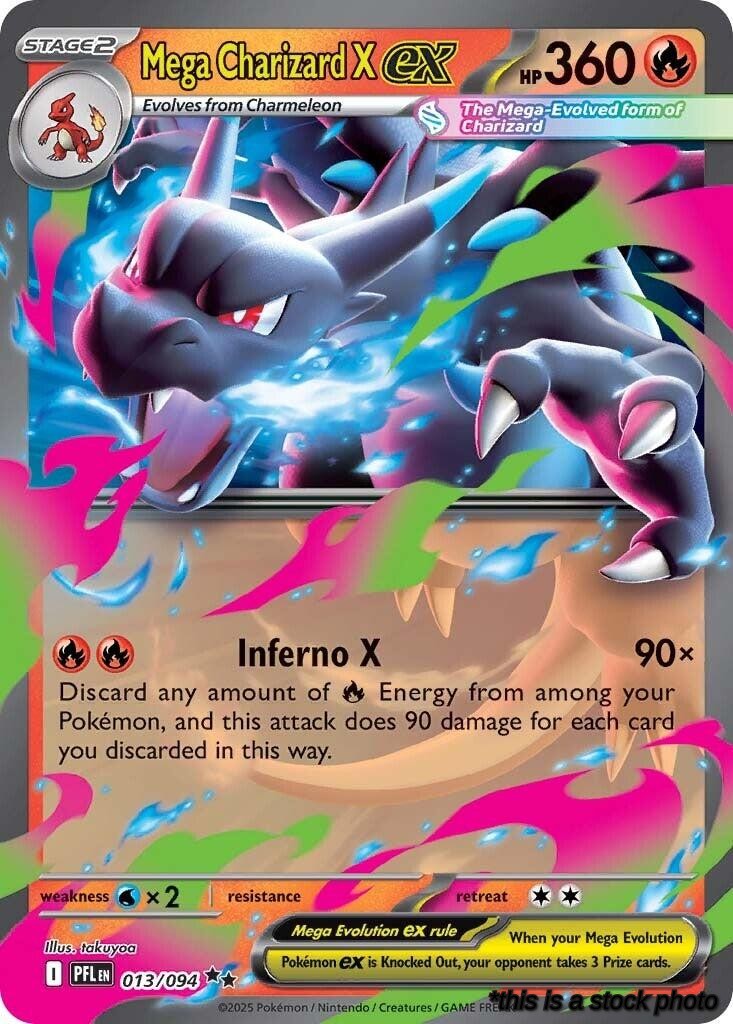 Mega Charizard X ex - 013/094