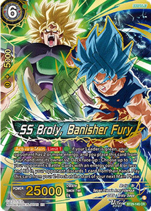 BT29-145 SS Broly, Banisher Fury