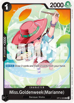 OP14-085 Miss.Goldenweek(Marianne) Uncommon