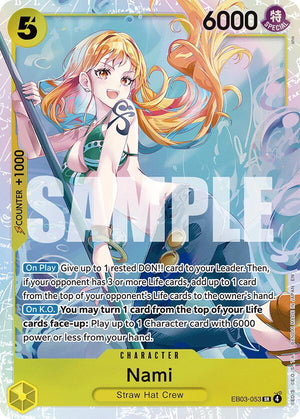 EB03-053 Nami (053) Super Rare