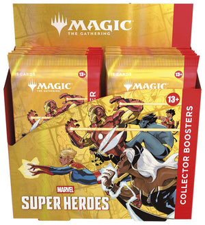 Marvel Super Heroes - Collector Booster Display Marvel Super Heroes MSH Magic: The Gathering