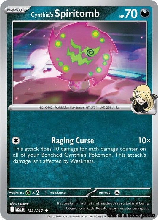 Cynthia's Spiritomb - 133/217