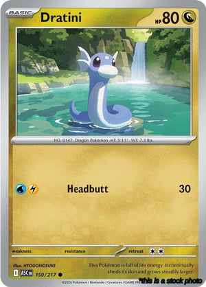 Normal Dratini [150/217 Near Mint ]