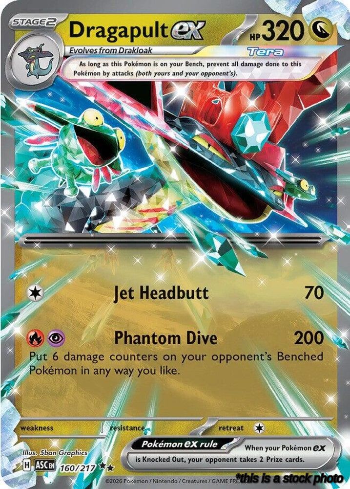 Double Rare Dragapult ex [160/217 Lightly Played ]