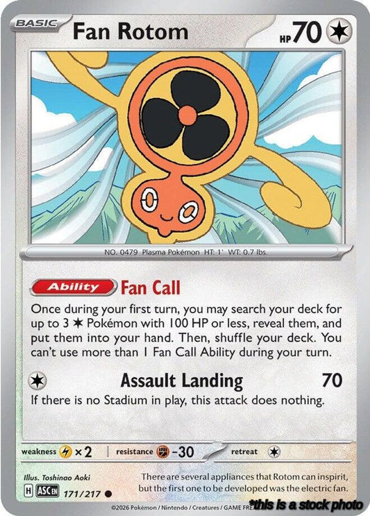 Fan Rotom - 171/217