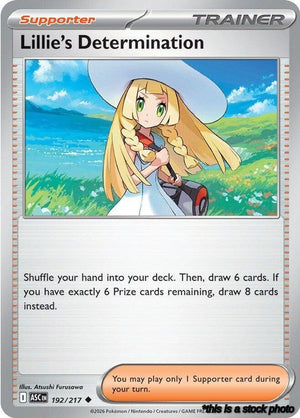 Uncommon Lillie's Determination [192/217 Near Mint ]