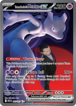 Team Rocket's Mewtwo ex - 281/217 [281/217]