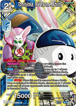 BT30-136 Toninjinka, Fearsone Ability