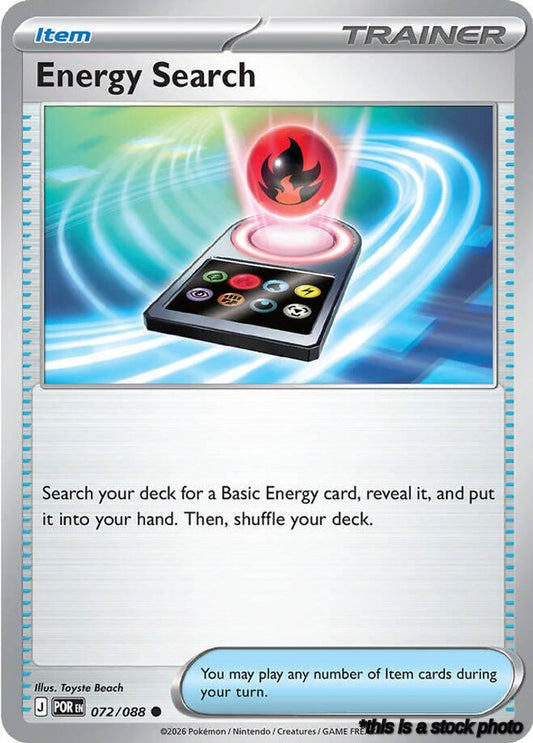 Common Energy Search [072/088 Near Mint ]