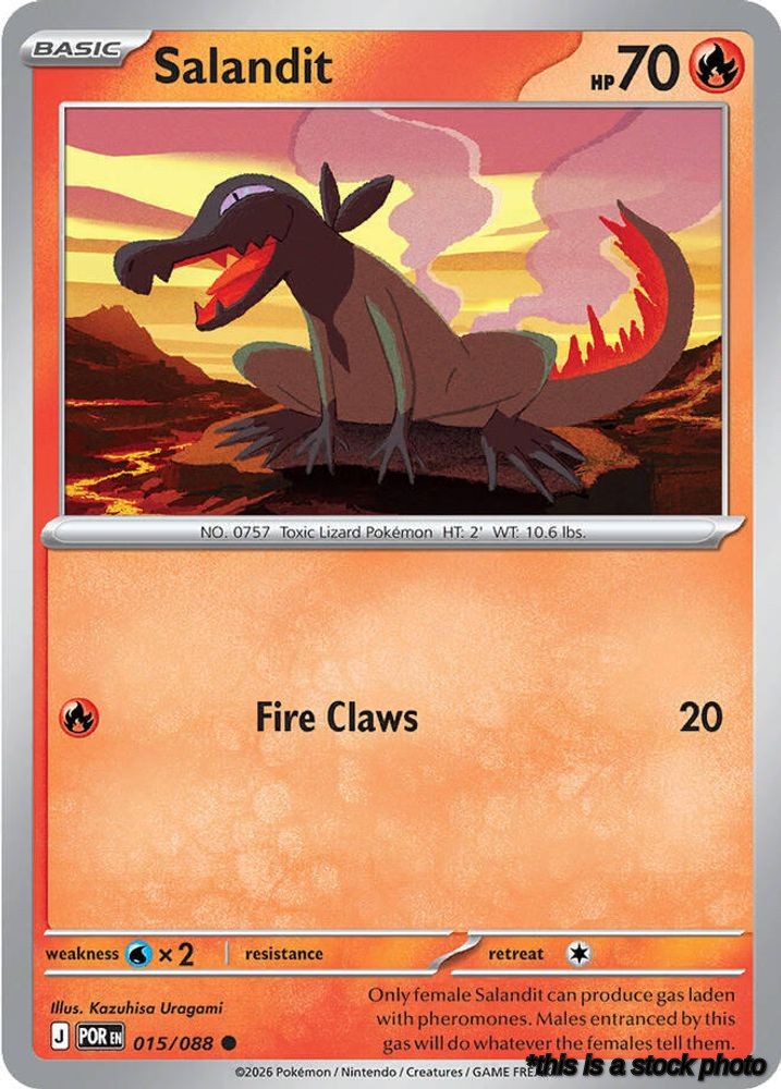 Normal Salandit [015/088 Near Mint ]