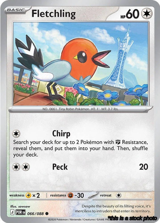 Common Fletchling [066/088 Near Mint ]