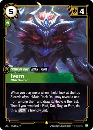 Ivern - Nurturer (Alternate Art) [051a/219]