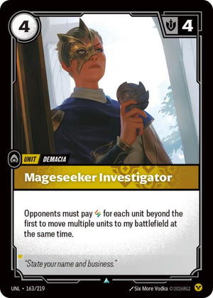 163/219-UNL Mageseeker Investigator Uncommon